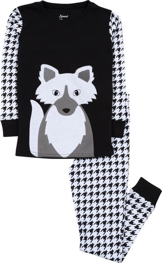 Двухкомпонентная хлопковая пижама Fox Leveret