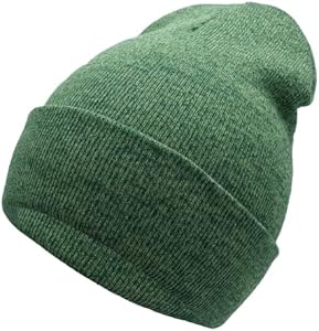 Шапка бини SoCute Unisex Knit Soft Warm Cuffed Beanie Hat Winter Camo Hats for Men Women SoCute