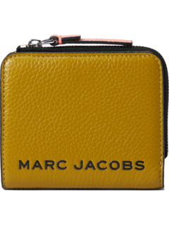 Смелый мини-кошелек на молнии с цветными блоками Marc Jacobs