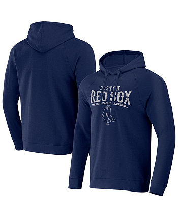 Мужской пуловер с капюшоном Darius Rucker Collection by Navy Boston Red Sox вафельной вязки Fanatics