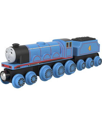Деревянная железная дорога «Друзья Томаса» «Гордон» и игрушечный поезд с угольным вагончиком Fisher-Price