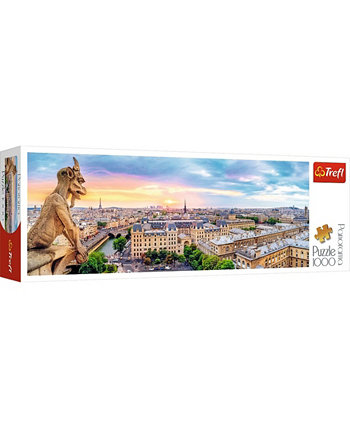 Панорама Пазл Вид из Собора Парижской Богоматери, 1000 штук Trefl