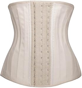 Женский Корсет YIANNA Latex Underbust Waist Cincher Sport Girdle Hourglass Body Shaper YIANNA