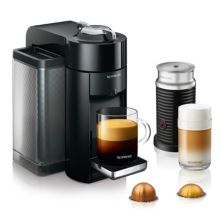 Кофемашина и кофемашина Nespresso Vertuo с вспенивателем молока Aeroccino от DeLonghi Nespresso