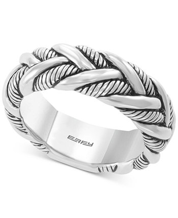 Мужское плетеное кольцо EFFY® из стерлингового серебра EFFY Collection