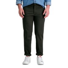 Мужские брюки Haggar® Life Khaki™ Comfort-Chino без защипов HAGGAR