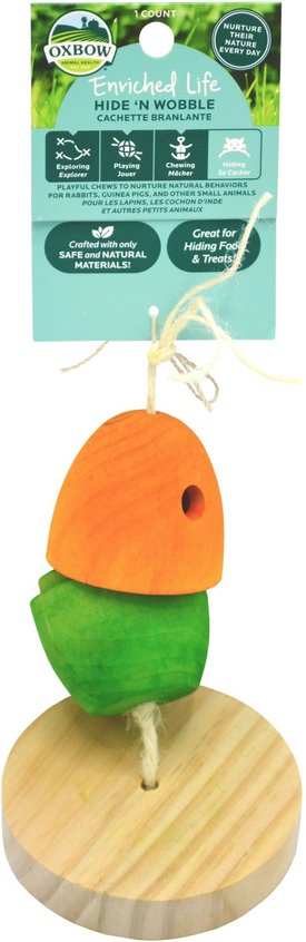 Oxbow Enriched Life Hide 'n Wobble Small Animal Toy Oxbow