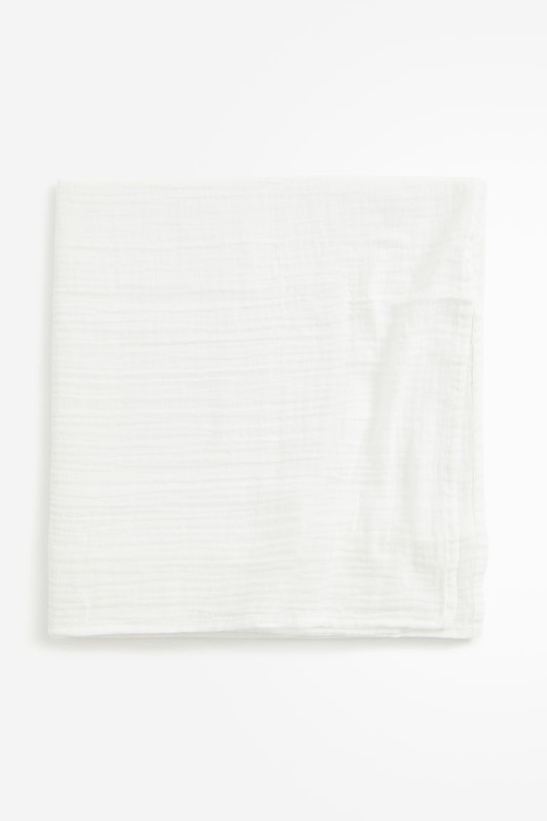 Комфортное одеяло из хлопкового муслина H&M