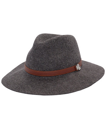 Шерстяная шляпа-федора с логотипом LAUREN Ralph Lauren