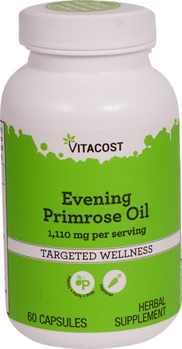 Масло вечерней примулы - 1110 мг - 60 капсул - Vitacost Vitacost