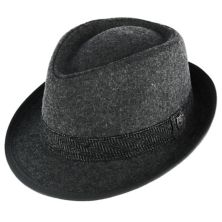 Ascentix Men's Wool Blend All Season Fedora Hat With Herringbone Band Ascentix