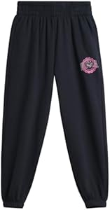 PUMA Girls' Sweatpants - Fleece Jogger Pants with Side Pockets - Baggy Fit Jogger Pants for Girls (S-XL) PUMA