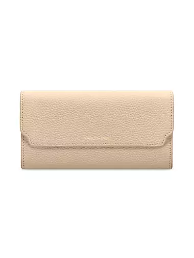 Long Leather Flap Wallet Maison de Sabre