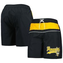 Мужские черные шорты для плавания волейболом для фристайла Pittsburgh Penguins Starter