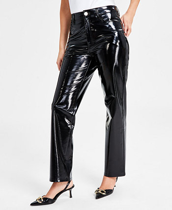 Женские штаны с высокой талией на пуговицах I.N.C. International Concepts для повседневного использования I.N.C. International Concepts