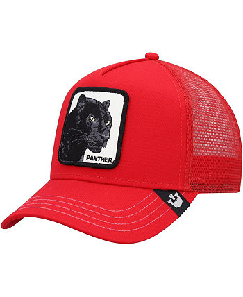Мужская красная регулируемая шляпа The Panther Trucker Goorin Bros.