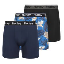 Мужские трусы-боксеры Hurley на каждый день, 3 пары Hurley