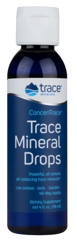 ConcenTrace® Mineral Drops (Капли), Flip Top Cap -- 4 fl oz (Жидкие унции) Trace Minerals