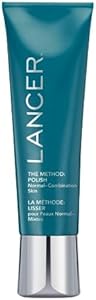 Lancer Skincare The Method: Polish Facial Exfoliator, Daily Exfoliating Face Wash with Natural Minerals, Polish Normal-Combination Skin, 2 Fluid Ounces Lancer