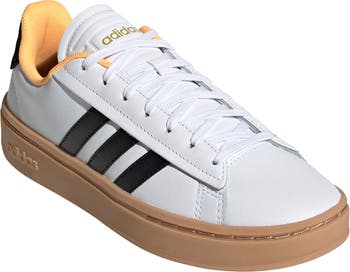 Кожаные кроссовки Grand Court Alpha Adidas