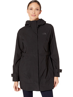 the north face women's city breeze rain trench stores