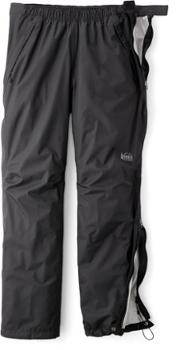 Дождевые брюки Rainier с молнией во всю длину - мужские для высоких REI Co-op