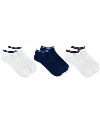 Women's 3-Pk. Striped Low Cut Socks LAUREN Ralph Lauren