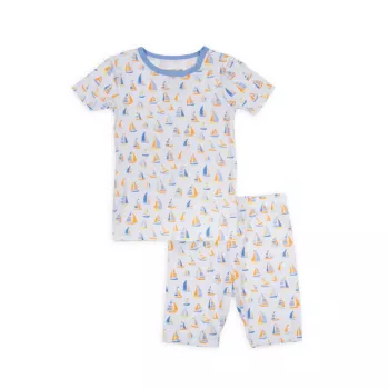Пижамный комплект Good Vibe из модала и магнитов для маленького мальчика, состоящий из двух предметов MAGNETIC ME