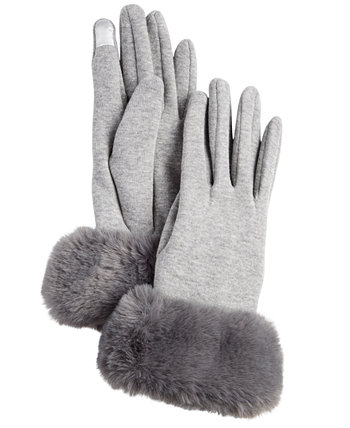 Трикотажные перчатки из искусственного меха Marcus Adler
