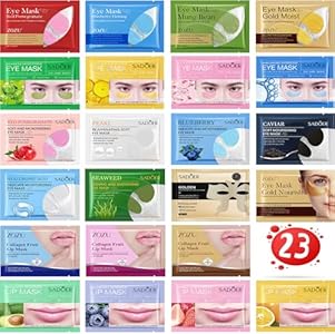 Under Eye Patches（23 Pairs）,Eye Mask Skincare For Puffiness,Eye Patches For Puffy Eyes And Dark Circles,Eye Gel Pads,Eye Bags Treatment For Women (23 Pairs) Meleell