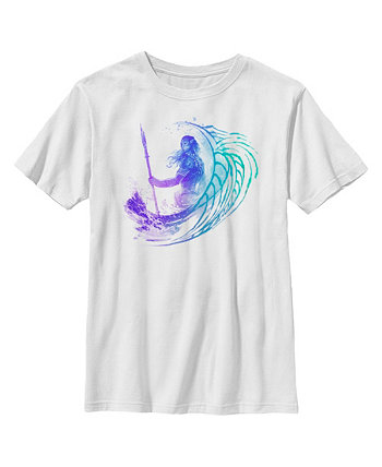 Boy's Avatar: The Way of Water Jake Sully Watercolor Child T-Shirt 20th Century Fox