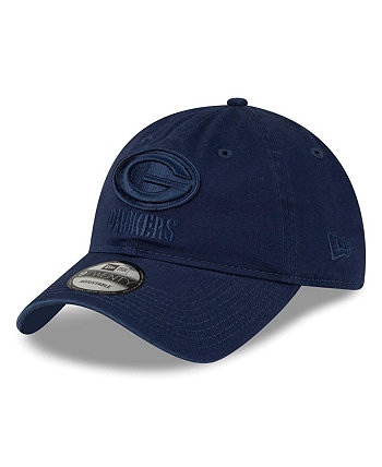 Мужская темно-синяя регулируемая шапка Green Bay Packers Color Pack 9TWENTY New Era