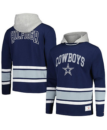 Мужской темно-синий пуловер с капюшоном Dallas Cowboys Ivan Tommy Hilfiger