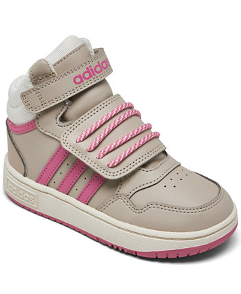 Классические повседневные кроссовки Toddler Girls Hoops 3.0 Mid от Finish Line Adidas