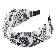 Knotted Wide Headband Fashion Hair Accessories For Women 2.44&#34; Width Unique Bargains