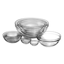 Anchor - Mixing Bowl Set - Set Of 10pcs, Complete And Versatile Anchor