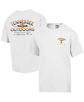 Мужская белая футболка Tennessee Volunteers Great Outdoors Comfortwash