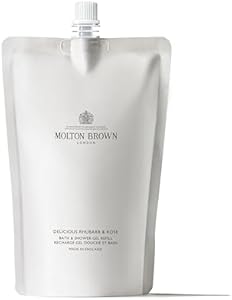 Molton Brown Delicious Rhubarb & Rose Bath & Shower Gel Refill 400 ml Molton Brown