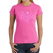 Bride - Women's Word Art T-Shirt LA Pop Art