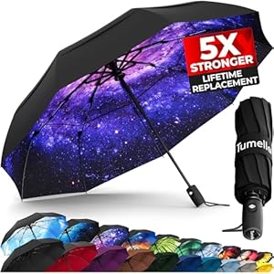 Зонт TUMELLA Strongest Windproof Travel TUMELLA