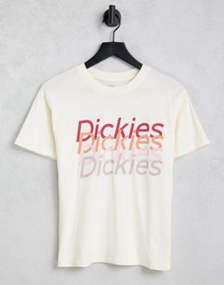 Кремовая футболка бойфренда Dickies Girl Dickies Girl