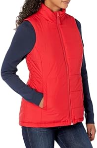 Amazon Essentials Women's Mid-Weight Puffer Vest Amazon Essentials