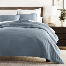 Home Collection All Season Stripe Quilt Set with Shams Home Collection