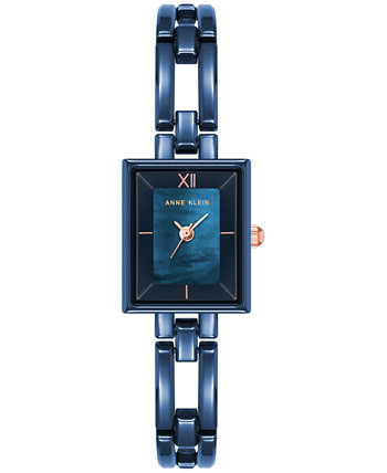 Женские керамические часы-браслет с открытыми звеньями 19x31 мм Anne Klein