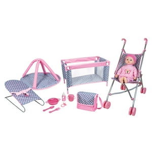 Lissi Dolls - Baby Play Set W Ith 16 Inch Doll Lissi