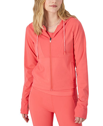 Women's Soft Touch Zip-Front Hooded Jacket Champion