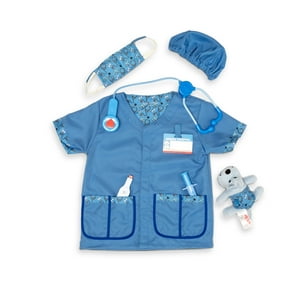 Melissa & Doug Veterinarian Role Play Costume Dress-Up Set - 9 Pieces Melissa & Doug