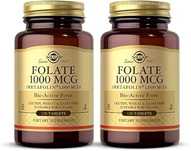 Folate 1000 MCG (as Metafolin) Solgar 120 Tabs Solgar