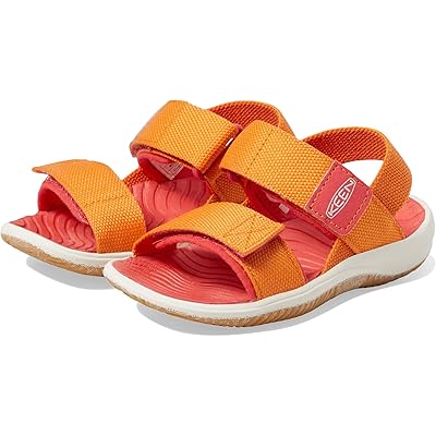 Детские сандалии Keen Kids Elle Backstrap для малышей с 100% переработанным верхом и регулируемой застёжкой Keen Kids