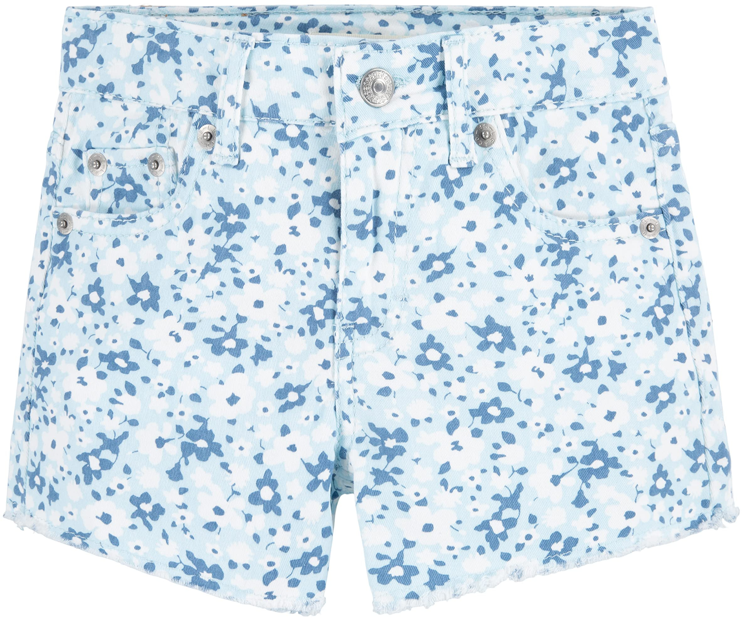 Girlfriend Fit Printed Shorty Shorts (Little Kids) Levi's®